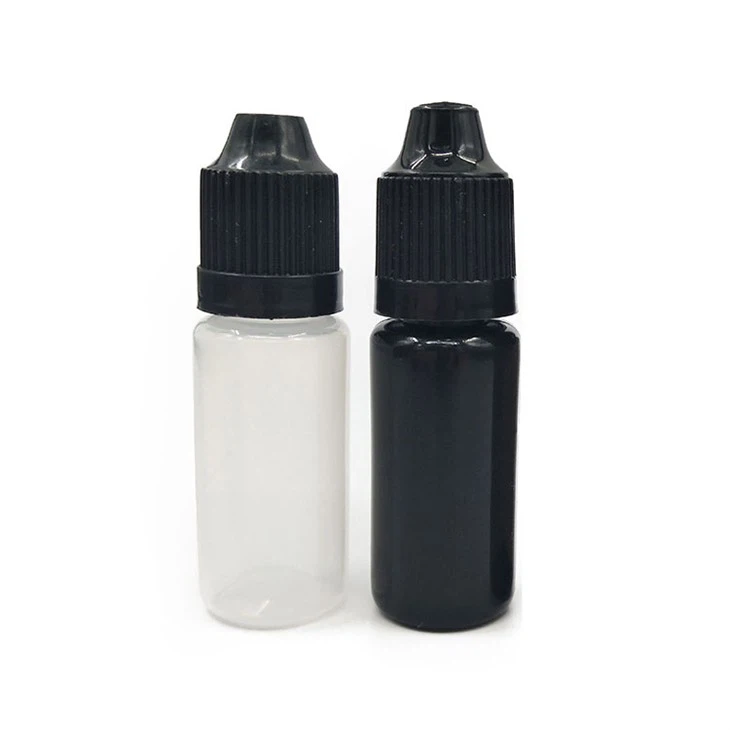 10ml plastik sıkılabilir damlalık şişeleri