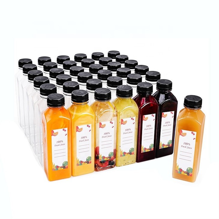 Eco-Friendly 250ML 350ML 500ML Beverage Plastic Bottles PET Bottle suppliers