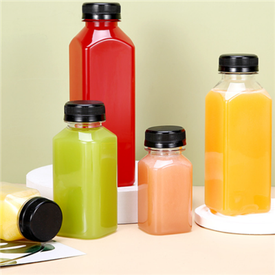Meyve Suyu İçin Benzersiz Plastik Şişeler 500ml