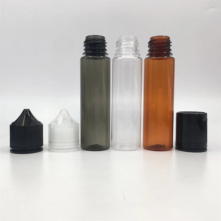 Vape Unicorn PET Bottle For E-Liquid With Dropper Tips