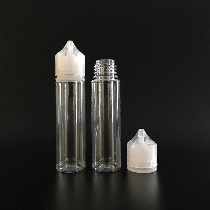 Vape Unicorn PET Bottle For E-Liquid With Dropper Tips
