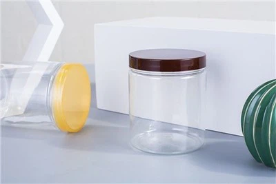 Şeker Boş Şeffaf Evcil Hayvan Kurabiye Kutusu