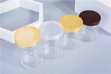Şeffaf Kapaklı Plastik Kavanoz