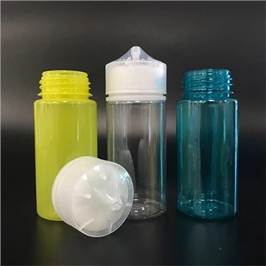V3 Plastik PET 100ml Eliquid Duman Yağı Şişesi